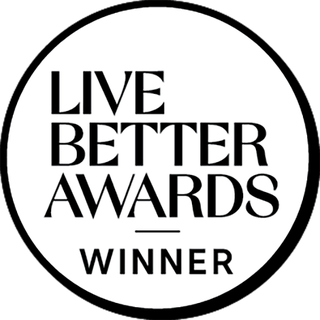 Zdobywca nagród House Beautiful Live Better Awards