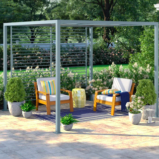 Pergola metalowa Bradenville 2,8 x 2,8 m