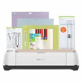 Cricut Maker® + zestaw Essentials, szampan