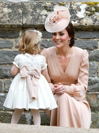 Kate Middleton z księżniczką Charlotte