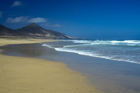 Playa de Cofete, Fuerteventura, Wyspy Kanaryjskie, Hiszpania