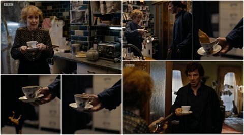 Ali Miller Home Sweet Home filiżanka do herbaty i spodek - zauważone na Sherlocku
