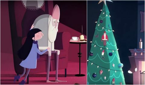 Święty Mikołaj zapomniał reklamę świąteczną z Alzheimer's Research UK