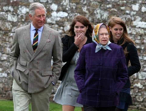 Rodzina królewska wysiada z księżniczki Hebridean