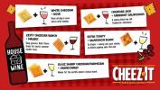 Cheez-It ma nowe pudełko, które składa się z połowy białych krakersów cheddar i połowy różowego wina