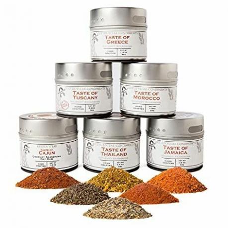 Kolekcja przypraw Gourmet World Flavours, 6 szt