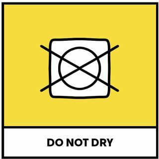 nie suszyć symbolu prania