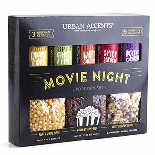 Move Night Popcorn Kernels i pakiet różnych przypraw