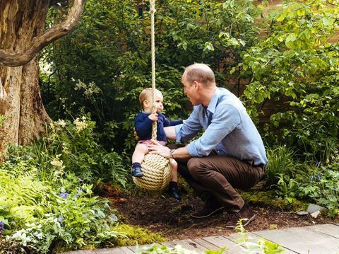 George, Louis, Charlotte pomogli Kate Middelton w zaprojektowaniu Chelsea Flower Show Garden