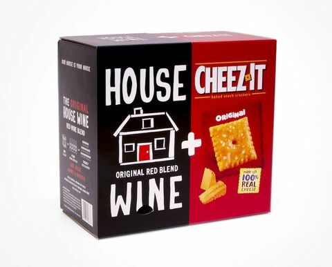 Wino Domowe + Cheez-It