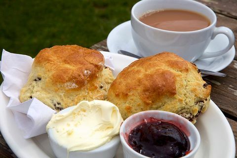 krem dżem Scone