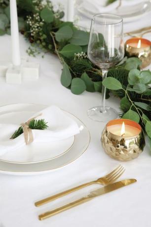 Kelly Hoppen Świąteczne nakrycie stołu