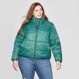 Damska kurtka puchowa plus size