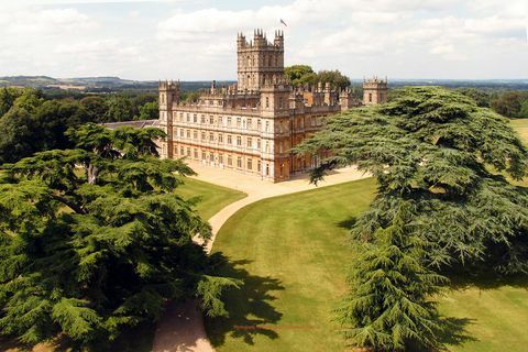 Airbnb x Highclere Castle, dom Opactwa Downton