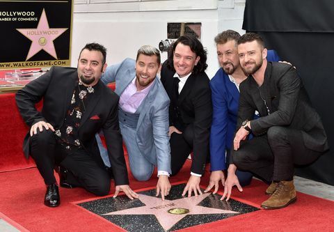 NSYNC uhonorowany gwiazdą na Hollywood Walk of Fame