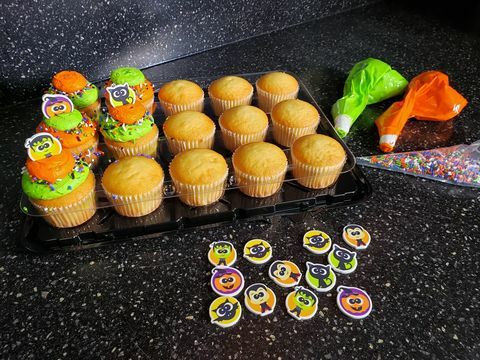 Sam's Club Halloween Cupcake zestaw do dekoracji