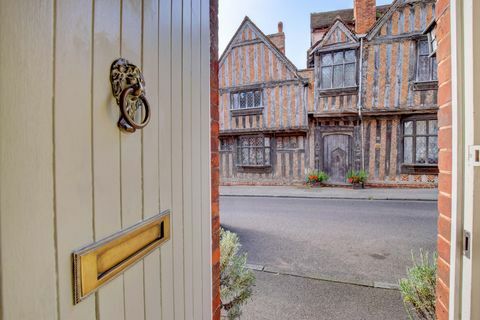 Pielgrzymi - Lavenham - Suffolk - Harry Potter - drzwi - Original Cottages