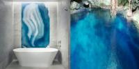 Ściany Geode dodają natychmiastowego efektu do Twojej łazienki!