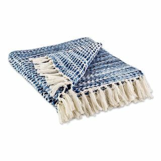 DII Blue 50-in W. Blend Throw