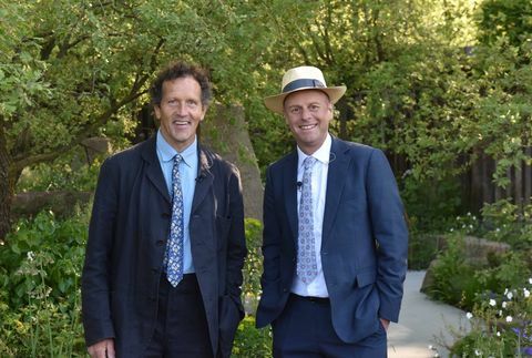 Chelsea Flower Show - Monty Don i Joe Swift