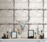 Peel and Stick Vintage Tin Tile Tile Wallpaper