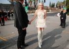 Nazwisko Blake Shelton zainspirowało dziewczynę Gwen Stefani Grammys Red Carpet Look