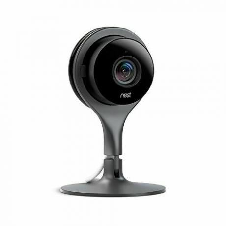 Nest Security Camera, miej oko na to, co dla Ciebie ważne, z dowolnego miejsca, do użytku w pomieszczeniach, współpracuje z Alexą [1 Camera]