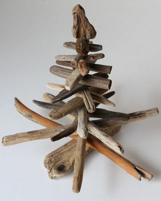 Ozdoba choinkowa z drewna Driftwood