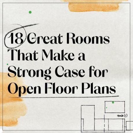 18 wspaniałych pokoi, które stanowią mocne argumenty dla otwartych planów pięter