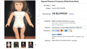 Niektóre lalki Old American Girl są teraz warte tysiące dolarów na eBayu