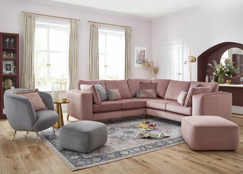 dom piękna sofa darcy w dfs, sofa narożna