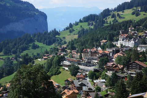 Szwajcaria, Alpy Berner Oberland