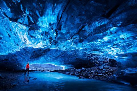 mendenhall ice caves na Alasce