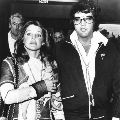 Elvis Presley i Priscilla na rozprawie rozwodowej