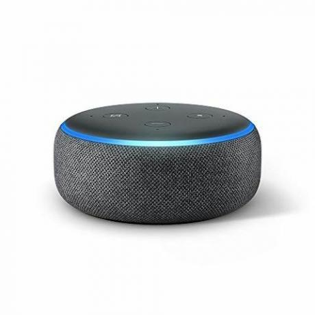 Echo Dot (3. generacji) - inteligentny głośnik z Alexą - materiał Charcoal