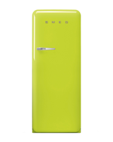 Smeg 9,22 cu ft. Lodówka z zamrażarką, zielony limonkowy