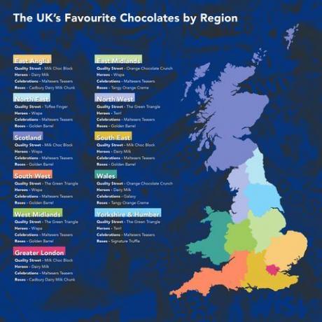 Ulubioną świąteczną czekoladą w Wielkiej Brytanii jest Maltesers Teaser