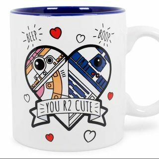 Star Wars „You R2 Cute” ceramiczny kubek do kawy | Mieści 20 uncji | Toynk Exclusive