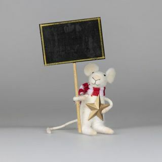 Filcowa mysz z tablicą