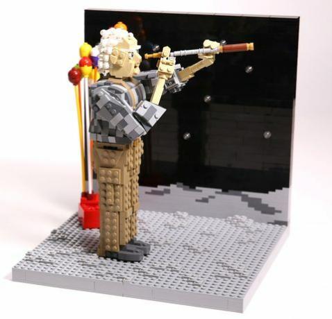 Świąteczne reklamy Johna Lewisa odtworzone przy użyciu klocków LEGO.