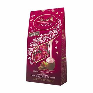 Trufle z ciemnej czekolady Lindt Strawberry