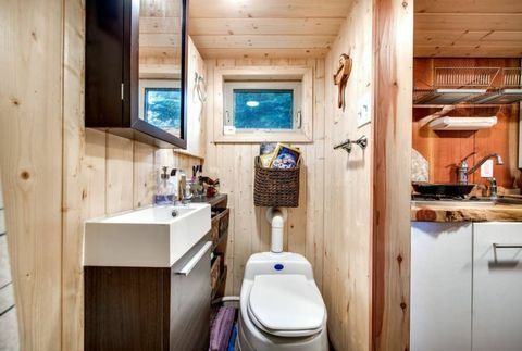 oregon mała domowa toaleta łazienkowa