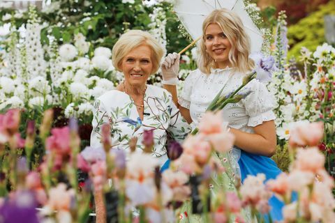 Mary Berry na Chelsea Flower Show