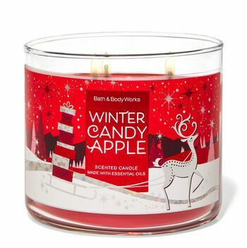 Świeczka Winter Candy Apple z 3 knotami