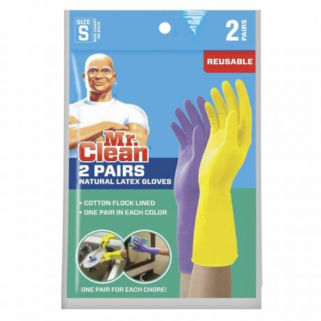 Rękawiczki lateksowe wielokrotnego użytku Mr. Clean Small