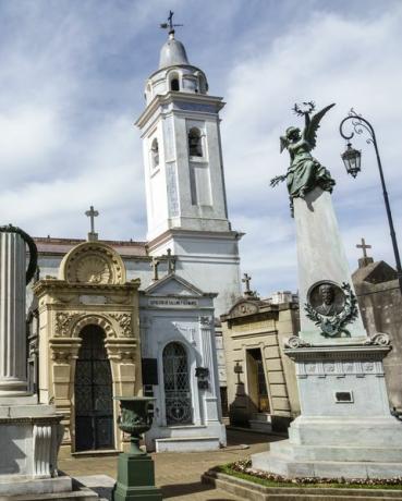 argentyna, buenos aires, cmentarz cementerio de la recoleta, historyczne mauzolea