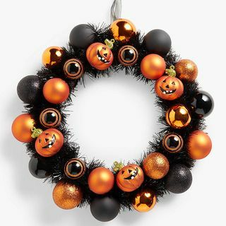 John Lewis & Partners Halloweenowy wieniec bombkowy