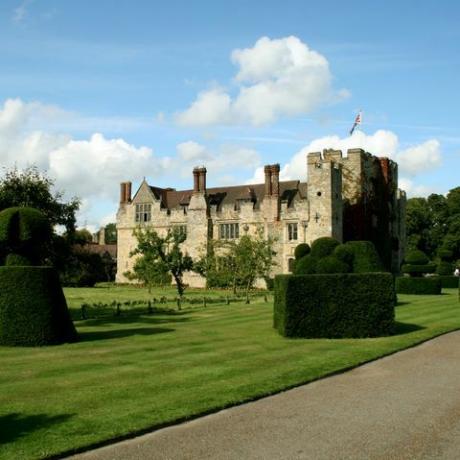 hever zamek w kent, anglia